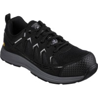 Sketchers Malad 11 Black Safety Trainer